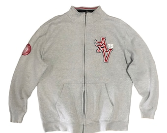 Vintage Avirex - The Avirex Flight Academy Stickpullover Größe M