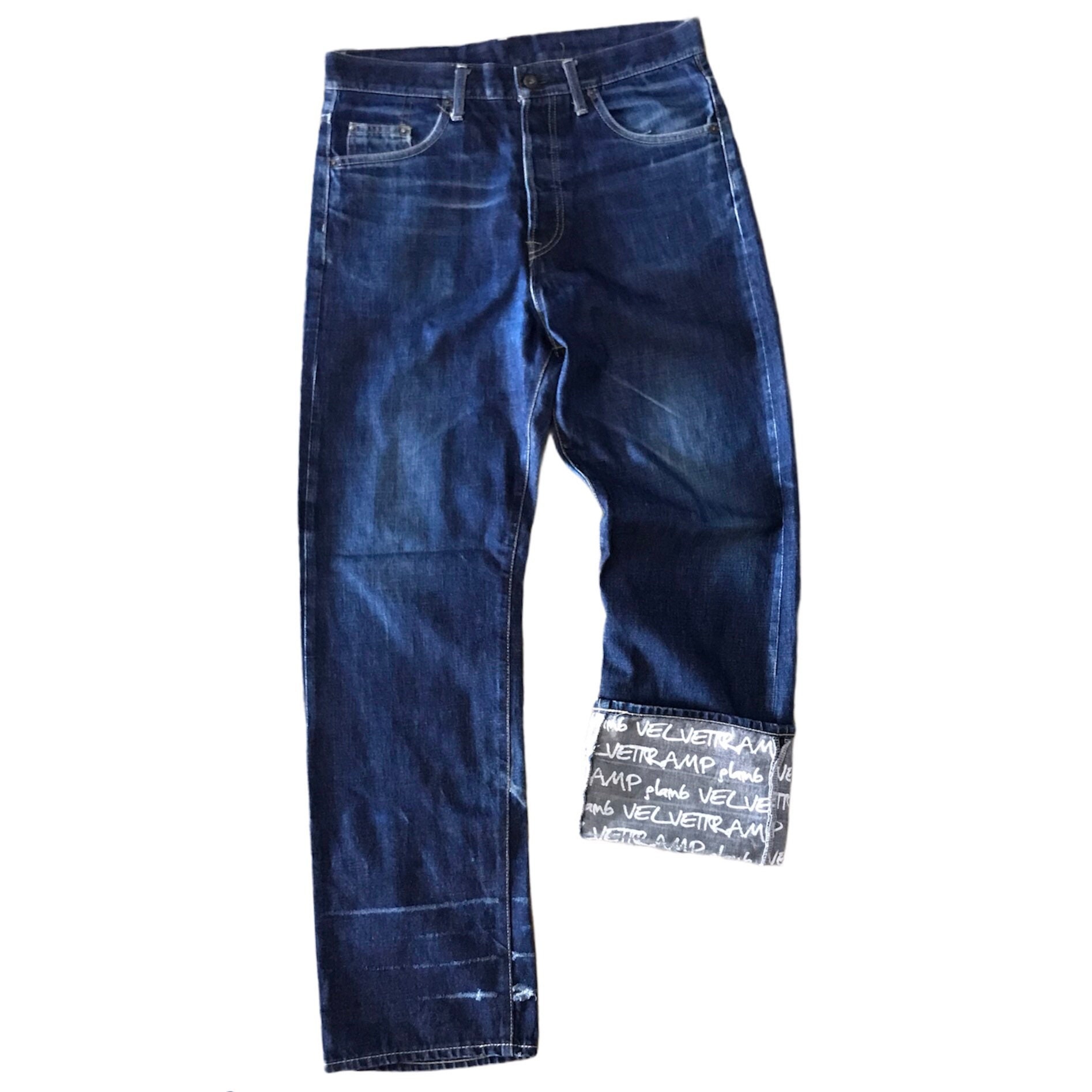 Japanese Brand Glamb Distressed Denim 