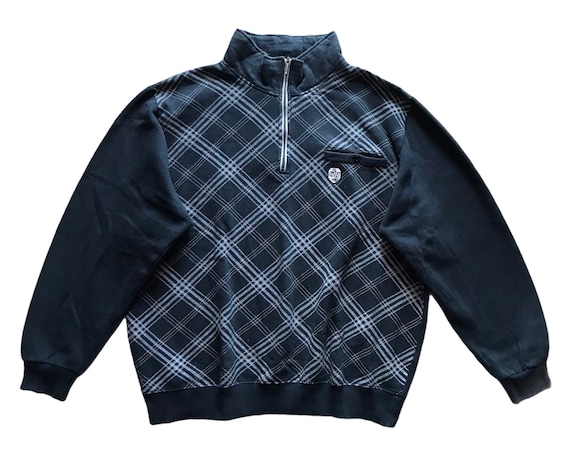 Vintage Designer Yohji Yamamoto Sacsy Y'saccs Golf Half Zip