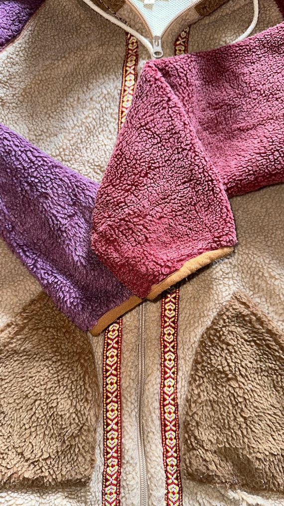 Vintage Billabong fullzip multicolour Wool Jacket… - image 5
