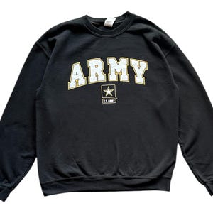 Vintage y2k Us Army Spellout gildan tag crewneck sweatshirt M size