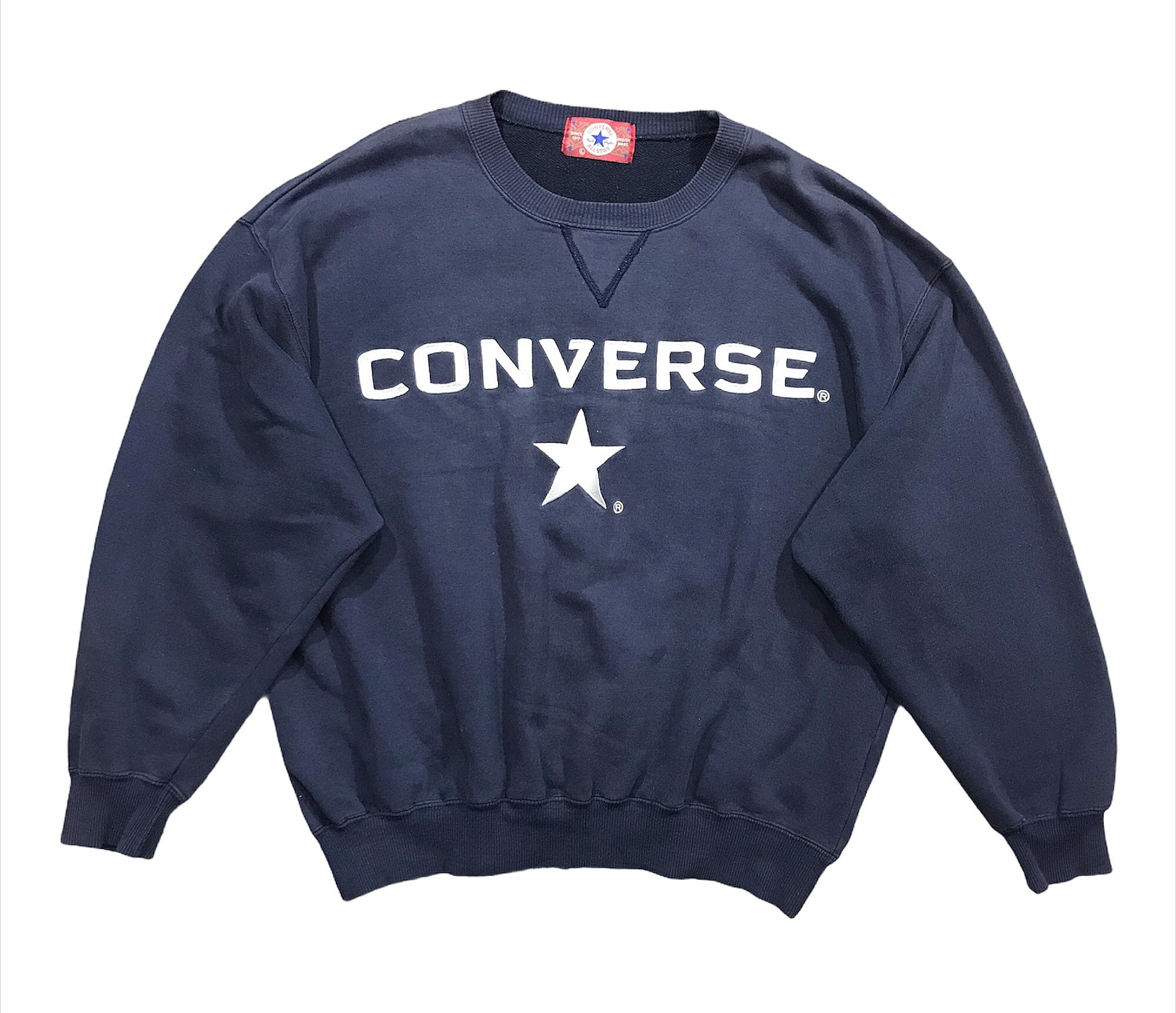 Converse Sweatshirt - Etsy
