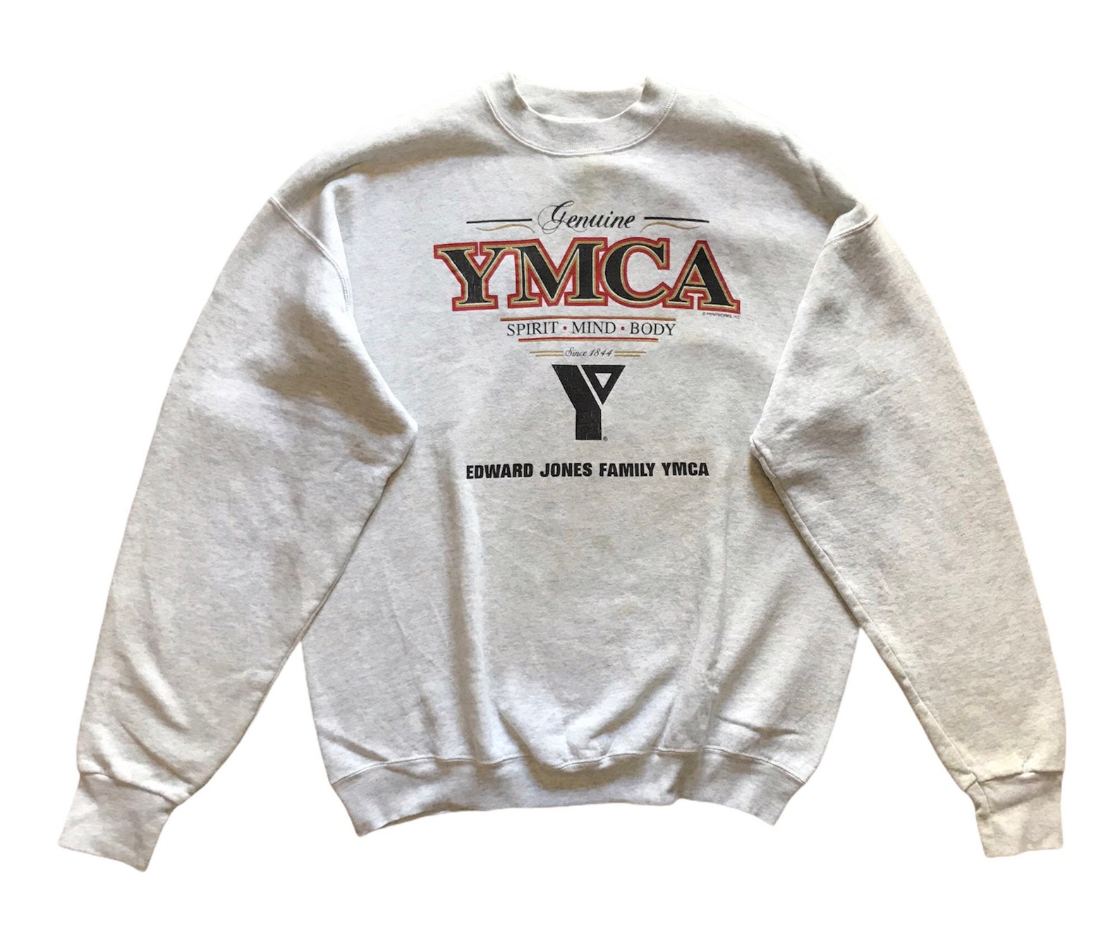 Vintage 90s YMCA Edward Jones Family Ymca spellout Sweatshirt | Etsy