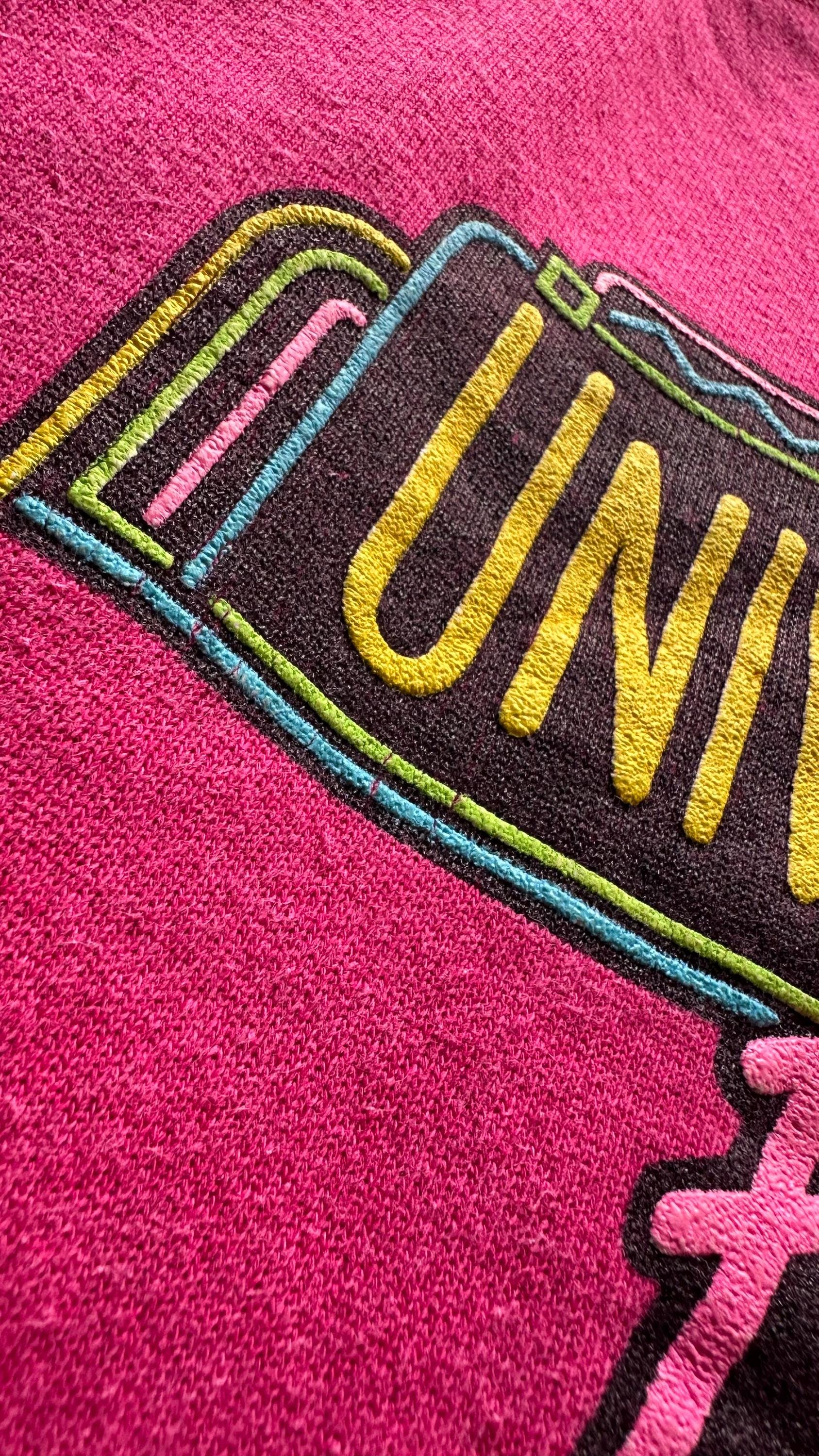 Vintage 80s Universal Studios Florida Spellout Hanes Tag Crewneck