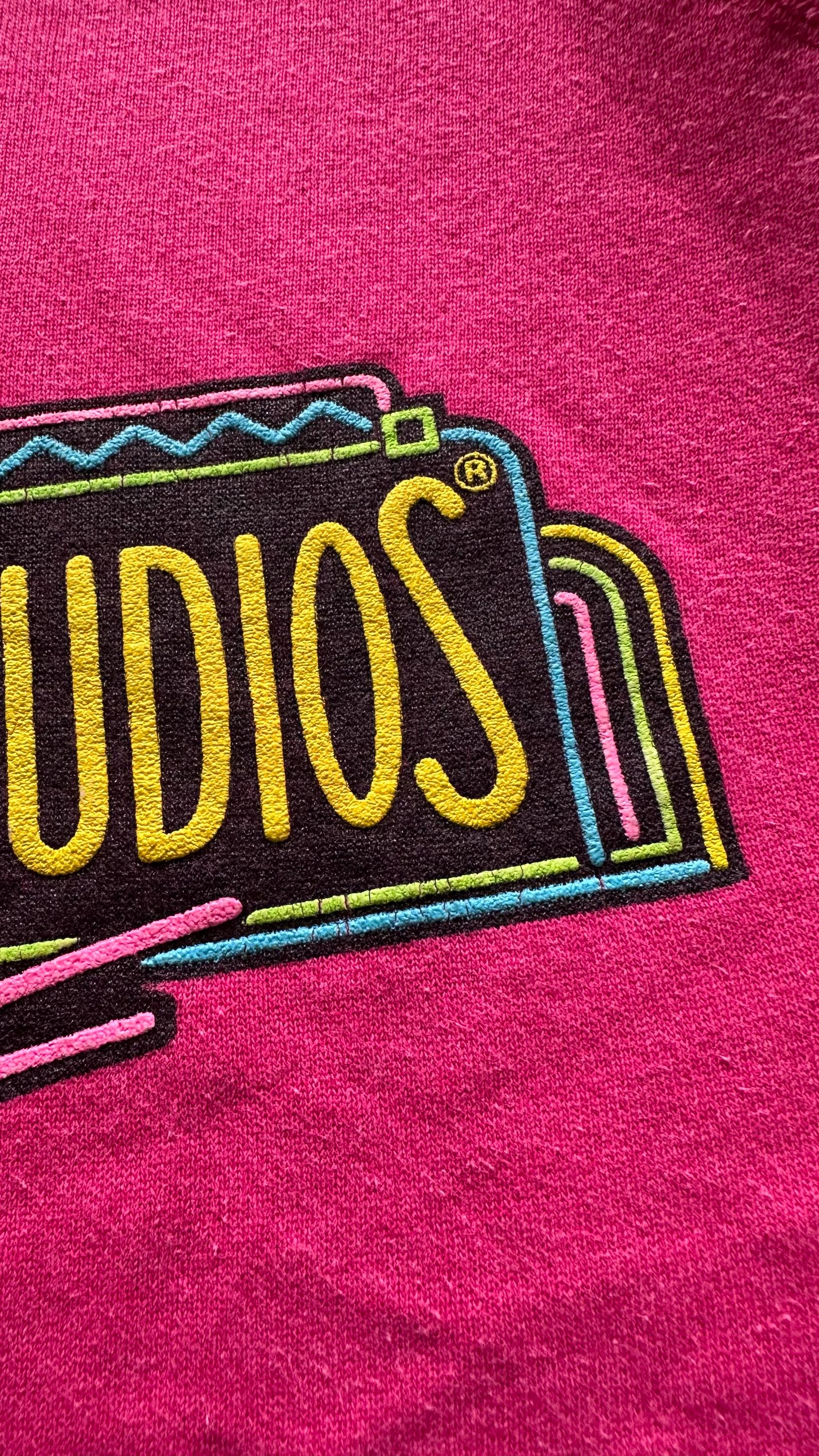 Vintage 80s Universal Studios Florida Spellout Hanes Tag Crewneck