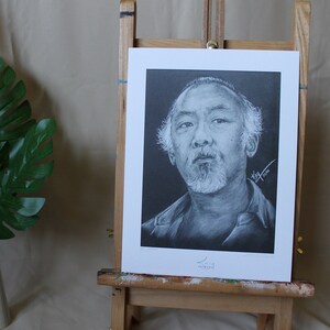 cara del señor miyagi