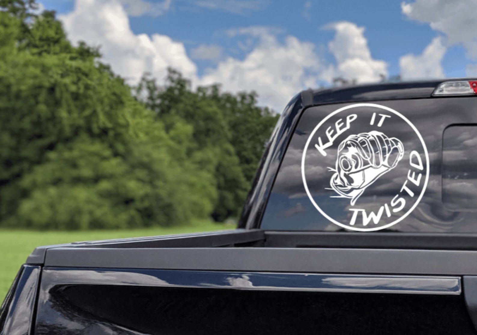 Keep It Twisted Permanent Vinyl Decal Etsy