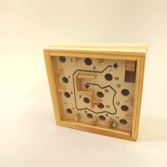Wooden Labyrinth For Kids / Educational Toy / Montessori Toy / Gift For Party / Wood Toys / 5 Pieces Il_570xn