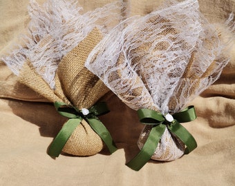 Wedding Bonbonniere For Guests Gift / Wedding Favor / Greek Wedding / Set Of 10 Favors
