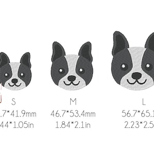 French Bulldog Dog Head Embroidery designs, French Bulldog Dog  Embroidery designs, Pet Design - Embroidery Designs for Machine