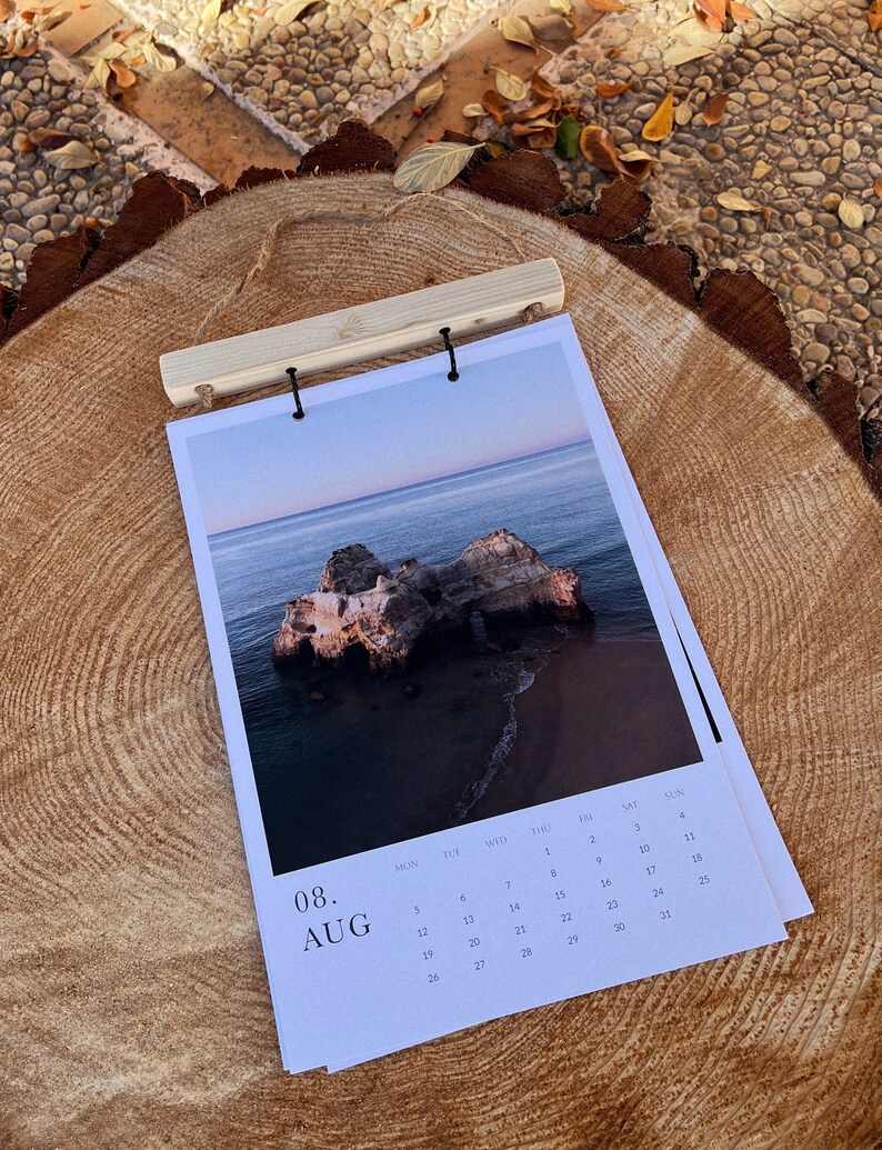 2024 Calendar, 2024 Travel Calendar, Monthly Calendar, Travel Wall