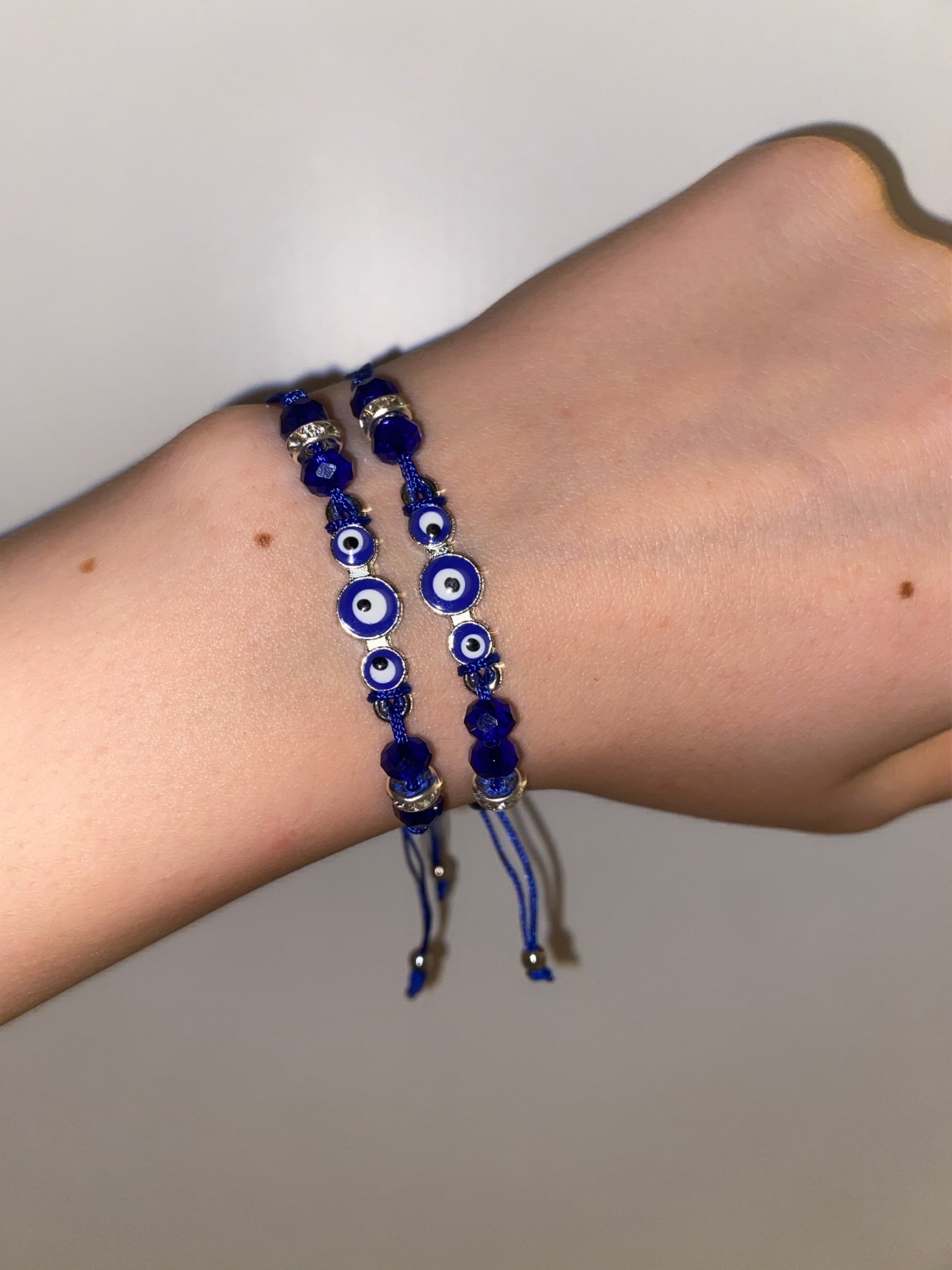 Evil eye friendship bracelet Etsy
