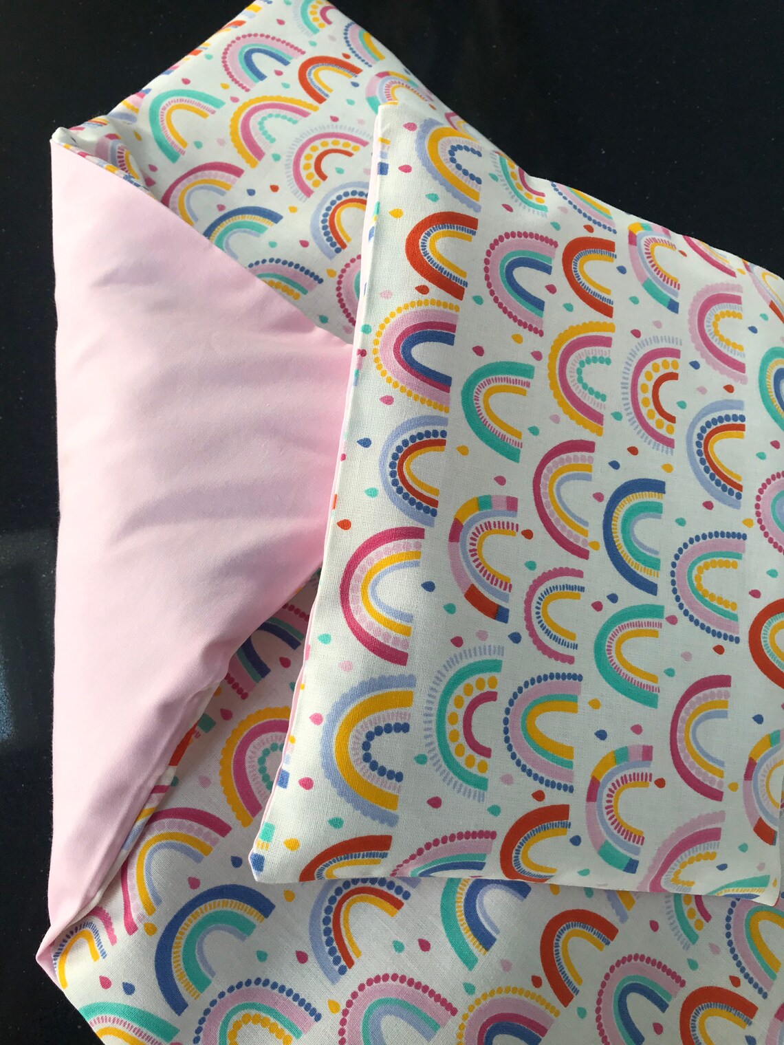 Dolls Bedding Set Pram Bed 18 Inch Doll Size Handmade From Etsy