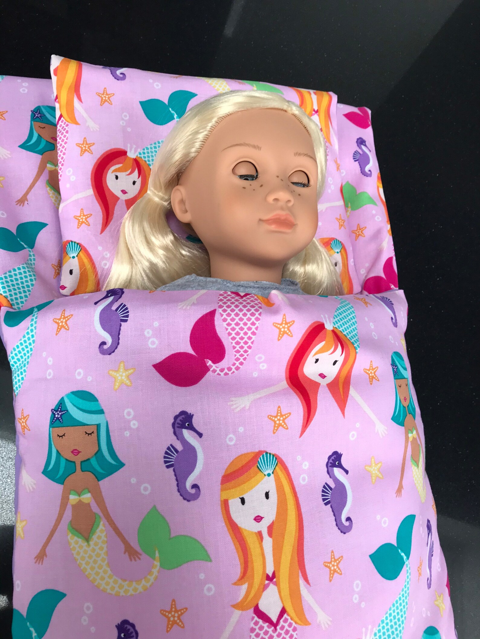 my life doll sleeping bag