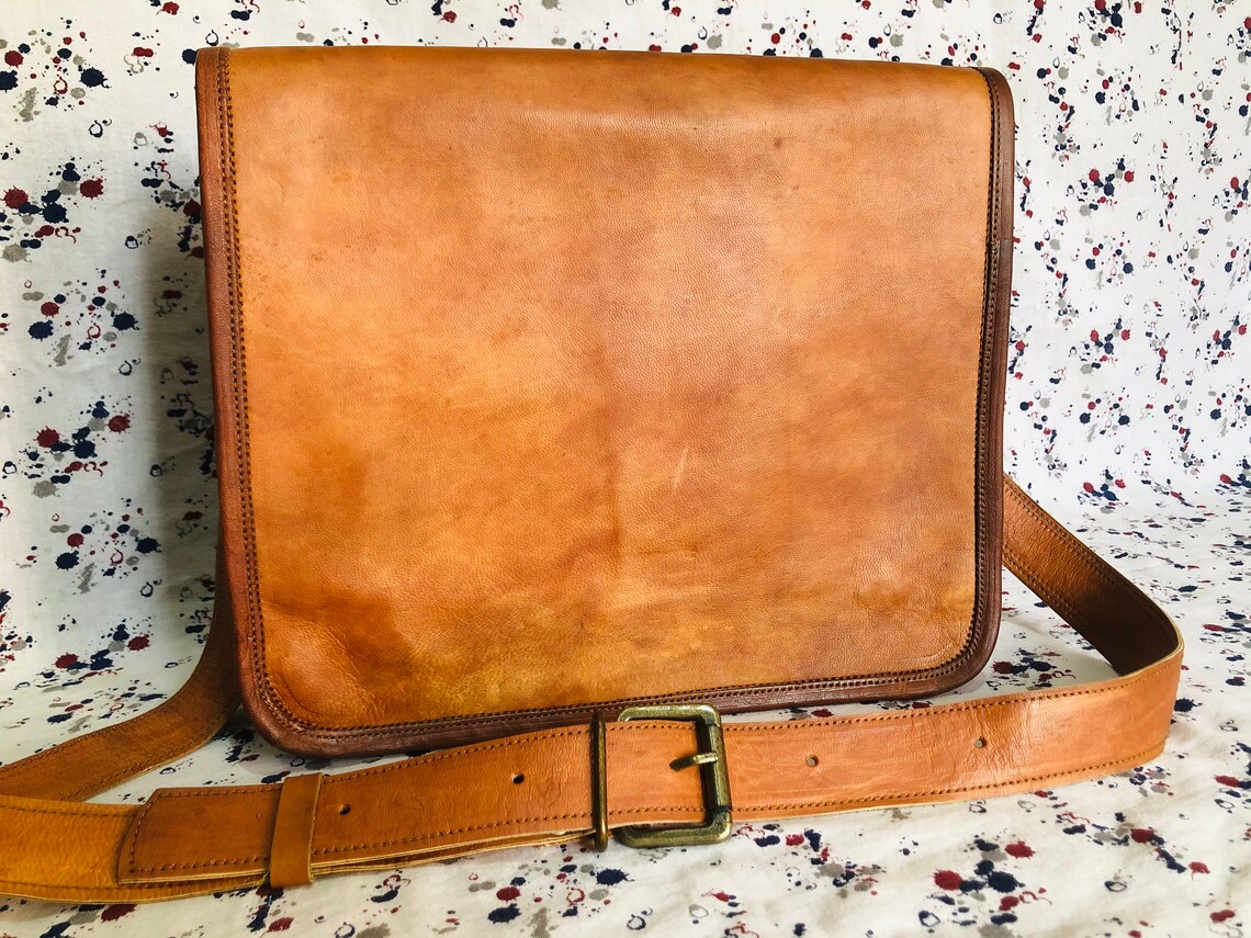 personalized leather messenger bag for men personalized leather messenger bag for men