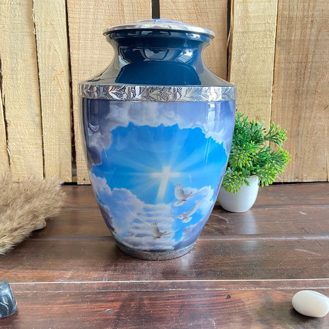 Urns for Human Ashes Cross Urn Heavenly Cross Urn Christmas Etsy Canada