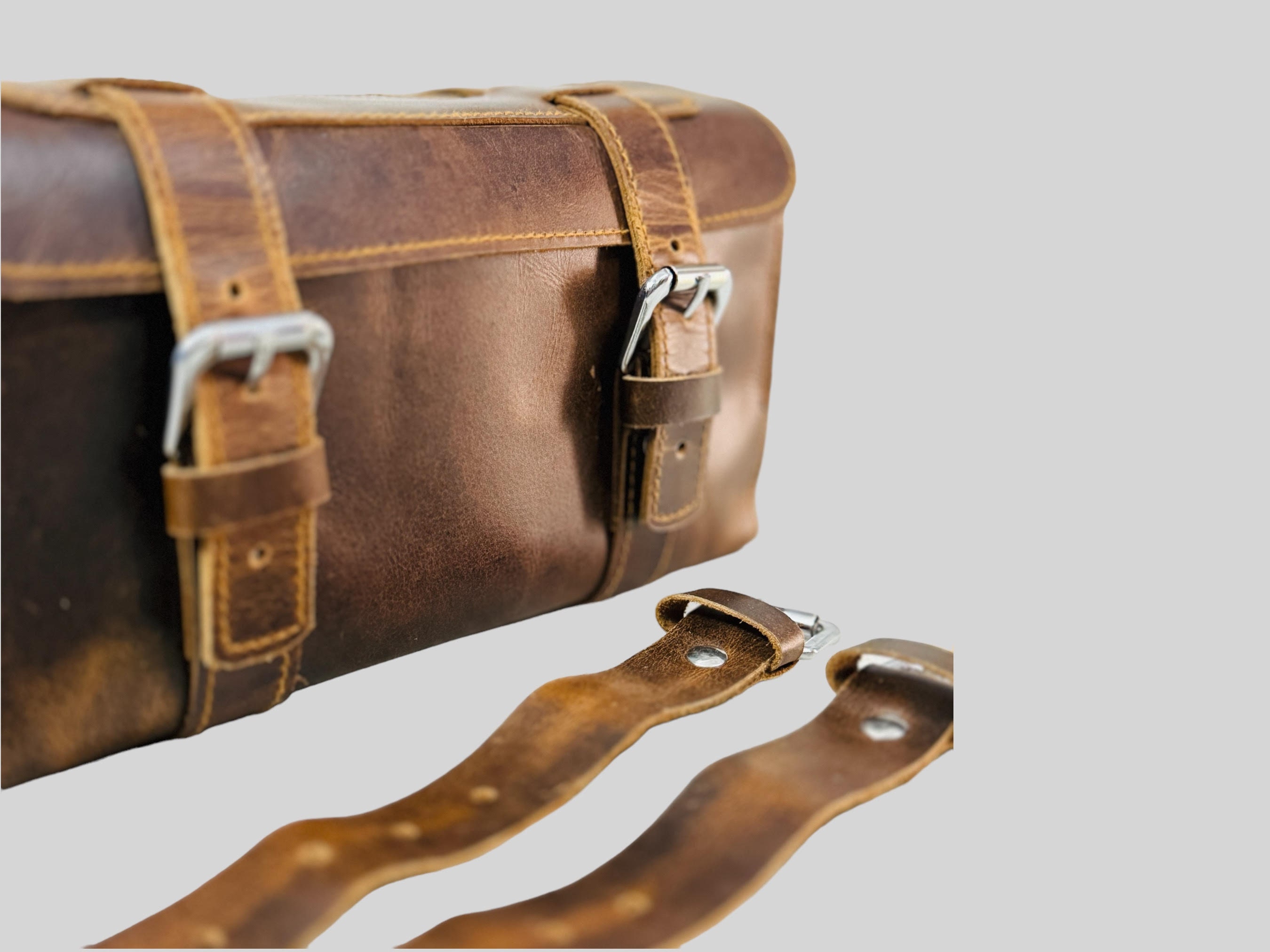 VGEBY sac de fourche Sac de rangement pour outils en cuir PU Sacoche de