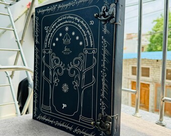 Lord of the Rings Binder, Leather Binder, Leather Portfolio Binder, Doors of Durin, Leather 3 Ring Binder, 1 Inch Ring Binder Christmas Gift - Etsy Lord of the Rings Binder, Leather Binder, Leather Portfolio Binder, Doors of Durin, Leather 3 Ring Binder, 1 Inch Ring Binder Christmas Gift - Etsy