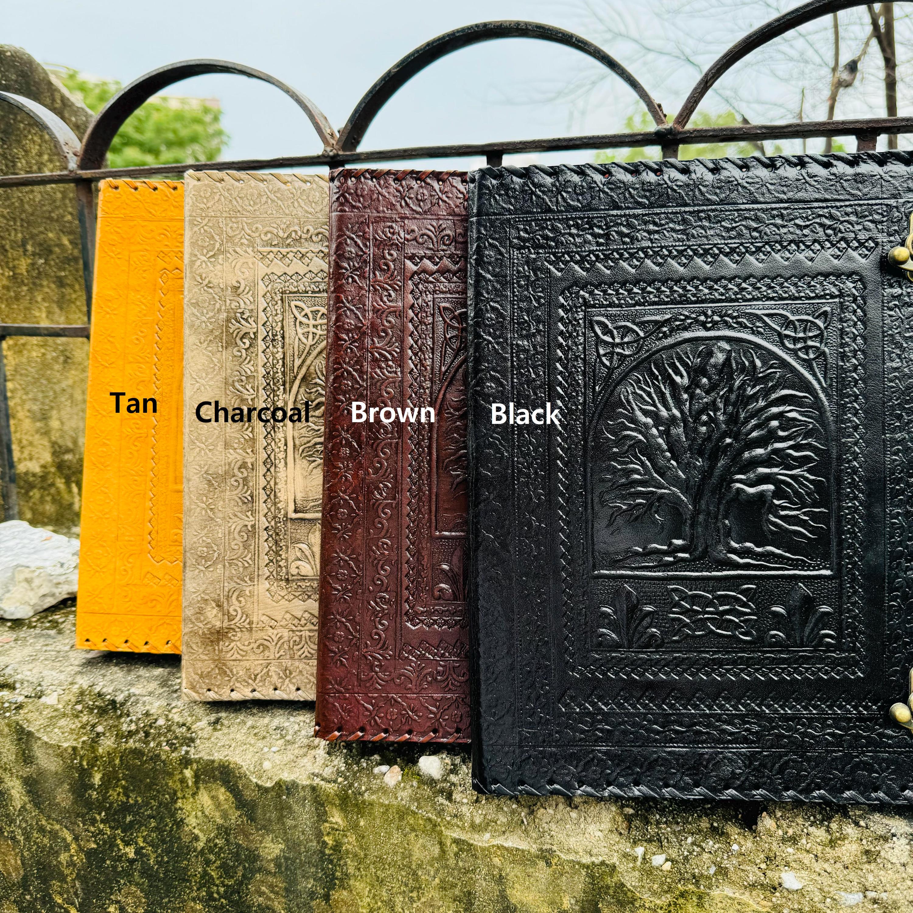 Personalized Leather Tree of Life Binder: 3