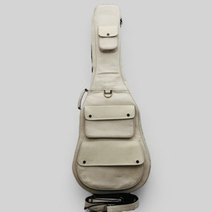 Canvas Guitar Bag, Guitar Case, Acoustic Guitar Case, Guitar Case Backpack, Canvas Gig Bag, Sale, Gift For Love, Canvas Bag