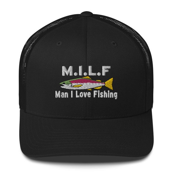 Fishing Hat embroidered Trucker Cap 