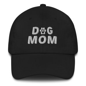 Dog Mom Hat (Embroidered Dad Hat), Dog Mom Cap