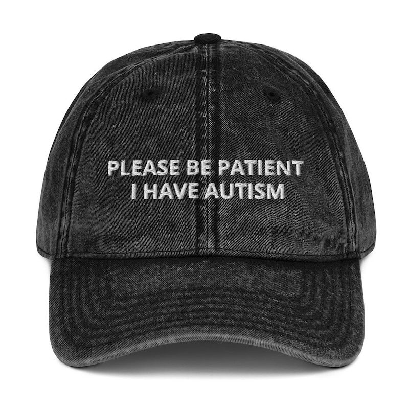 Please Be Patient I Have Autism Hat - Etsy