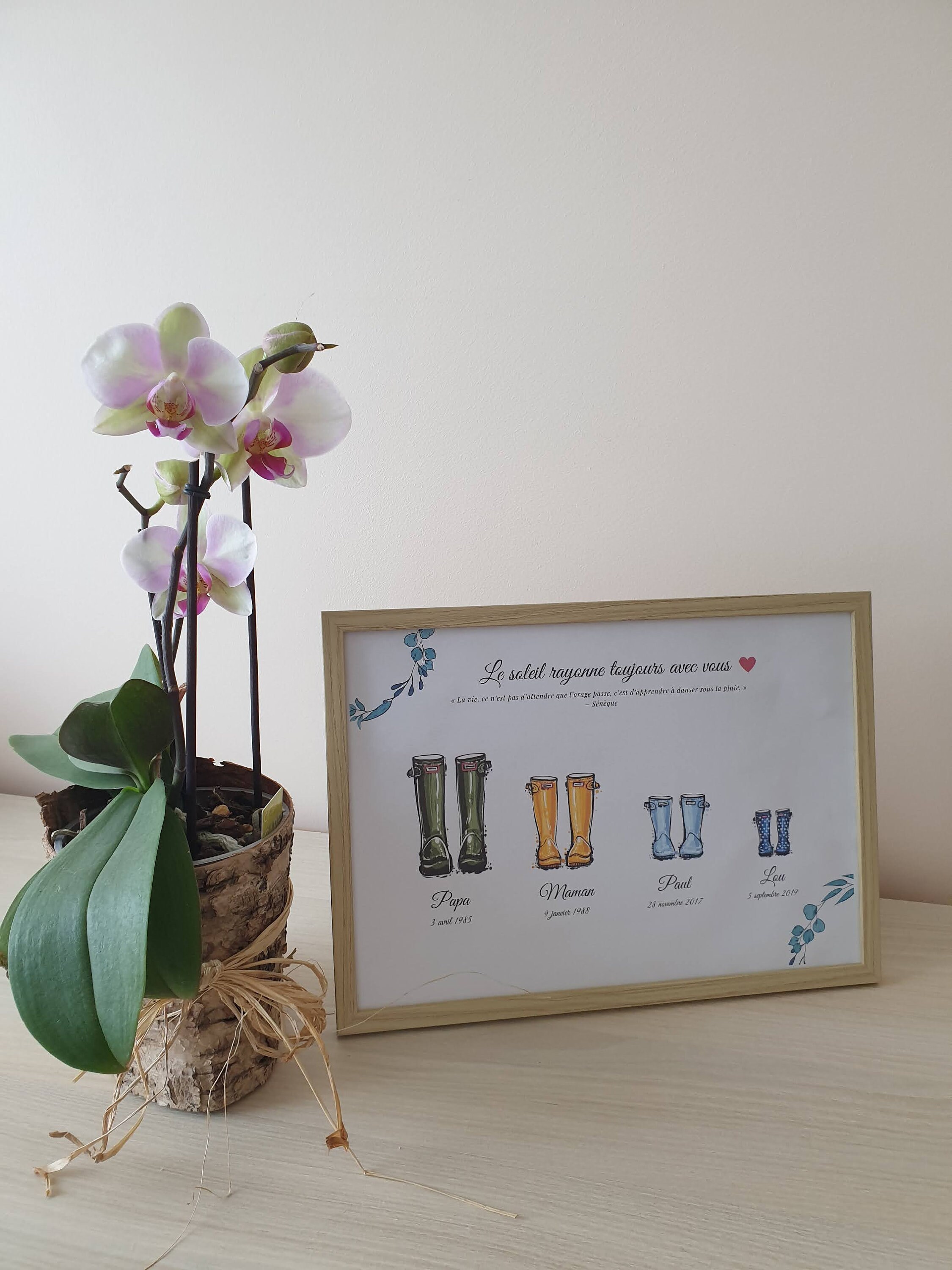 Affiche Family Bottes