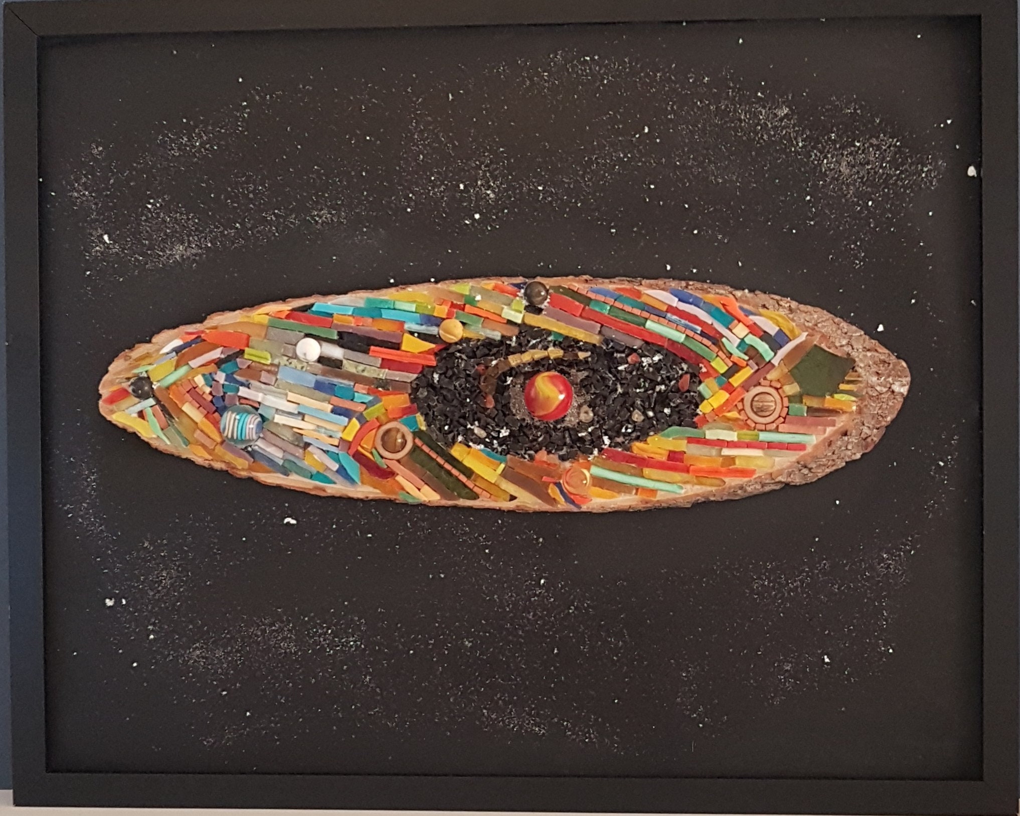 Tableau Mosaique Galactica