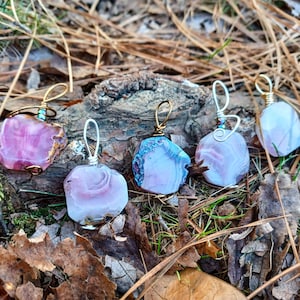 Geode Fidget Necklace/Anxiety Necklace/Stress Reducer/Crystal Fidget Necklace/Hematite/Spinner Necklace