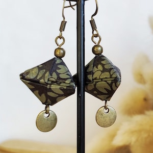 Origami earrings