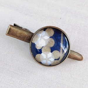 Japanese paper crocodile clip barrette