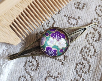 Barrette papier japonais