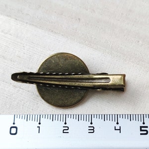 Barrette pince croco papier japonais image 3