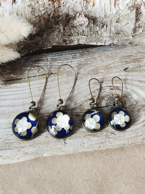 Japanese paper earrings best sale