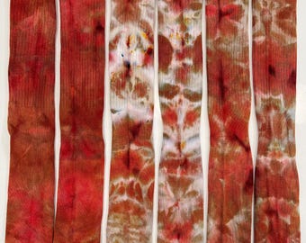 Hand Dyed Bamboo Socks (adult size 8-11)