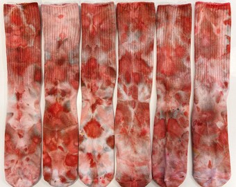 Hand Dyed Bamboo Socks (adult size 8-11)