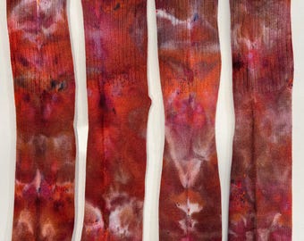 Hand Dyed Bamboo Socks (adult size 8-11)