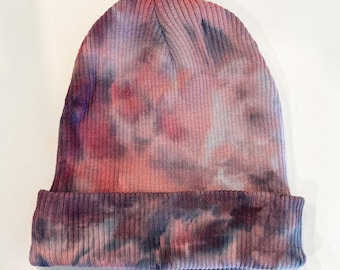 Hand Dyed 100% Cotton Beanie Interstellar