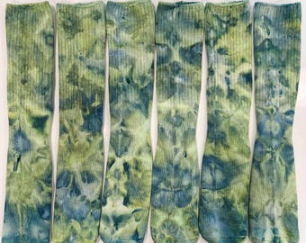 Hand Dyed Bamboo Socks (adult size 8-11)