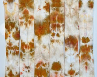 Hand Dyed Bamboo Socks (adult size 11-13)