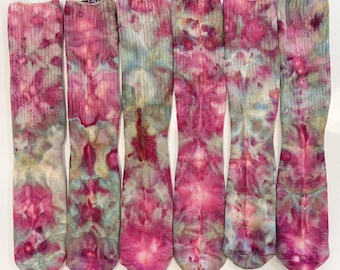 Hand Dyed Bamboo Socks (adult size 8-11)