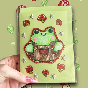 Woodland Froggy Greeting Card