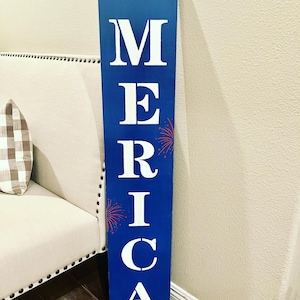 Merica porch sign