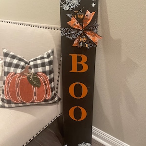 BOO porch sign