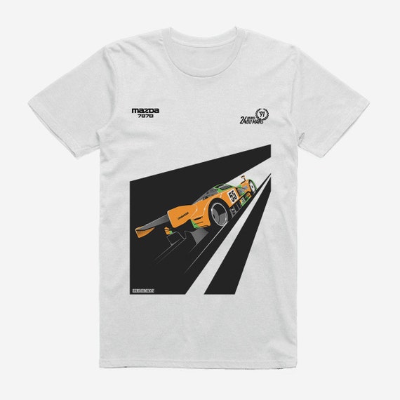 Mazda 787B T-shirt | Gift for Petrolhead | Le Mans | Race Car T
