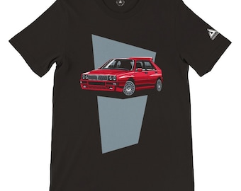 Lancia Delta HF Integrale Evo II T-Shirt | Gift For Petrolhead | Automotive T-Shirt | Motorsport T-Shirt | Motorsport Art