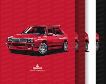 LANCIA DELTA Turbo Integrale 16V Workshop Service Manual for