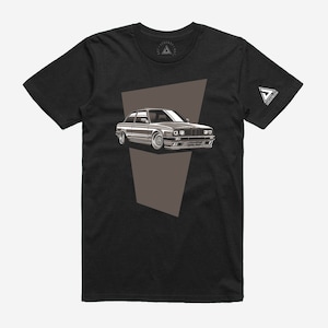BMW E30 Coupe T-Shirt | Gift For Petrolhead | Automotive T-Shirt | Motorsport T-Shirt | Motorsport Art