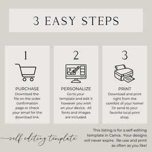 Floral Toile Welcome Sign: Bridal Shower, Wedding, Baby Shower (Printable) image 7